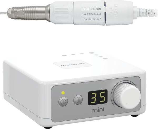 Изображение товара Аппарат для маникюра Saeyang Marathon K-35 mini / SH20N/ 51045 (белый)