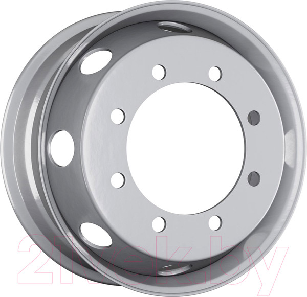 Изображение товара Штампованный диск Asterro 1907B 19.5x7.5" 8x275мм DIA 221мм ET 134мм Серебро