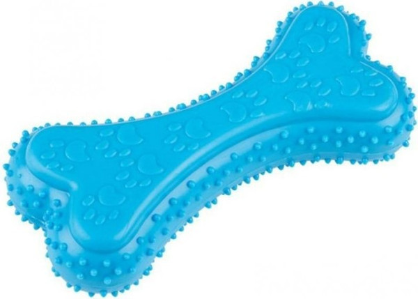 Изображение товара Набор игрушек для собак Рыжий кот Веревка, шар, кольцо, кость, пищалки: свинка и курица (6шт)