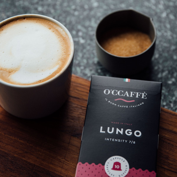 Изображение товара Кофе в капсулах O'ccaffe Lungo стандарт Nespresso (10x5г)