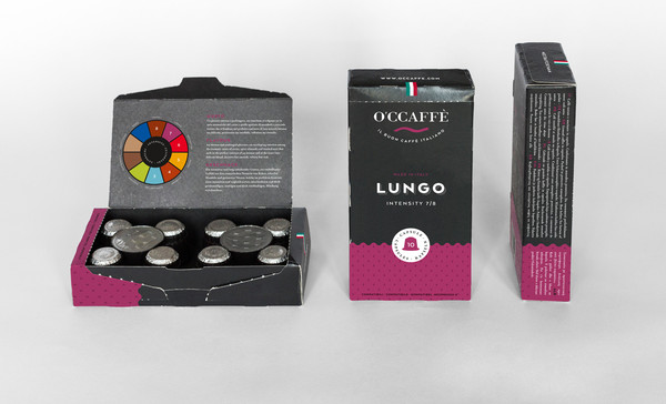 Изображение товара Кофе в капсулах O'ccaffe Lungo стандарт Nespresso (10x5г)