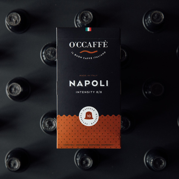 Изображение товара Кофе в капсулах O'ccaffe Napoli стандарт Nespresso (10x5г)