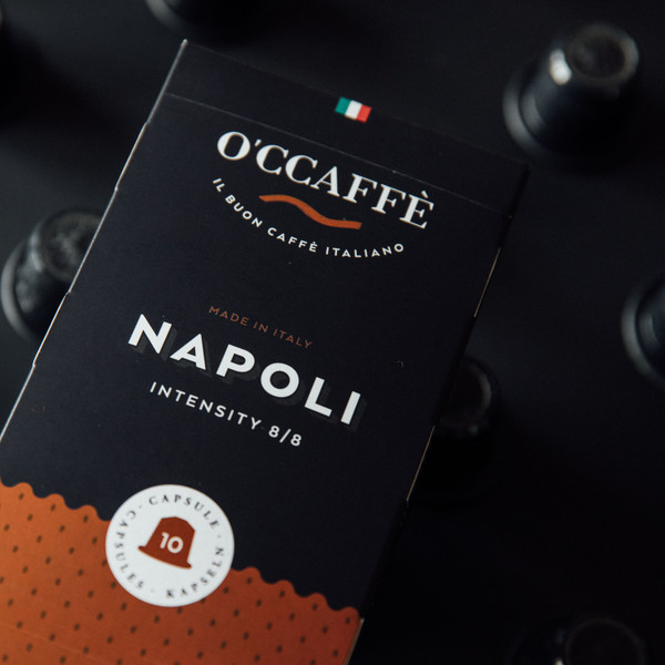 Изображение товара Кофе в капсулах O'ccaffe Napoli стандарт Nespresso (10x5г)