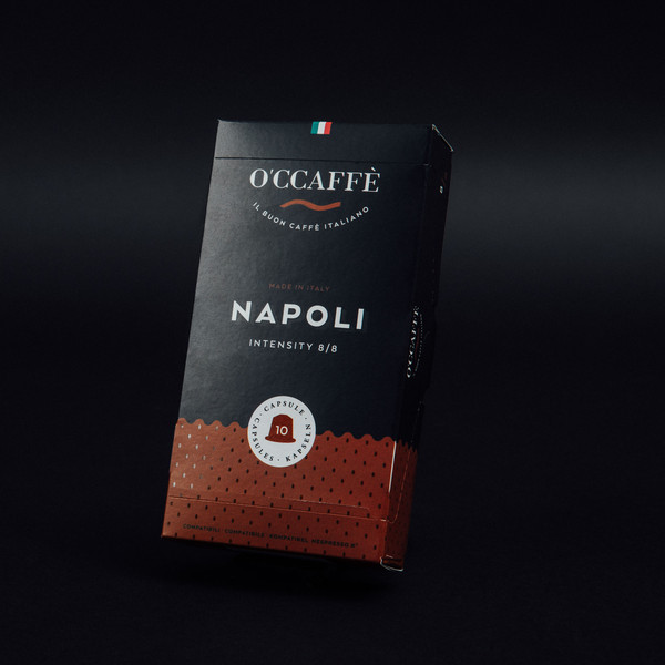 Изображение товара Кофе в капсулах O'ccaffe Napoli стандарт Nespresso (10x5г)