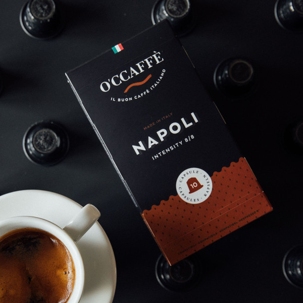 Изображение товара Кофе в капсулах O'ccaffe Napoli стандарт Nespresso (10x5г)