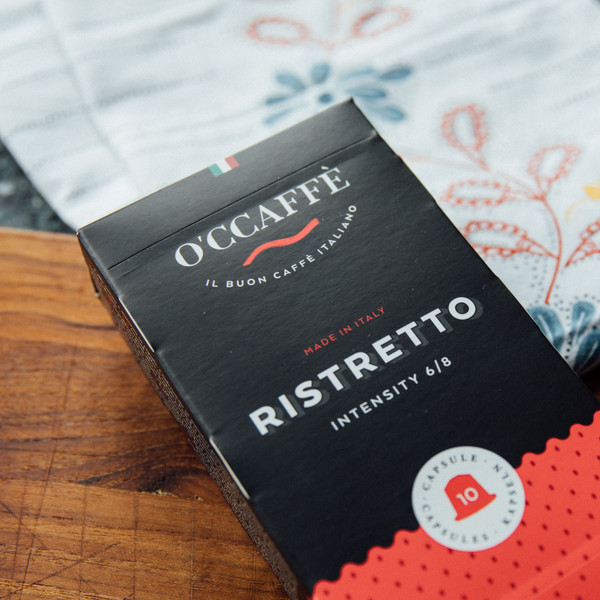 Изображение товара Кофе в капсулах O'ccaffe Ristretto стандарт Nespresso (10x5г)