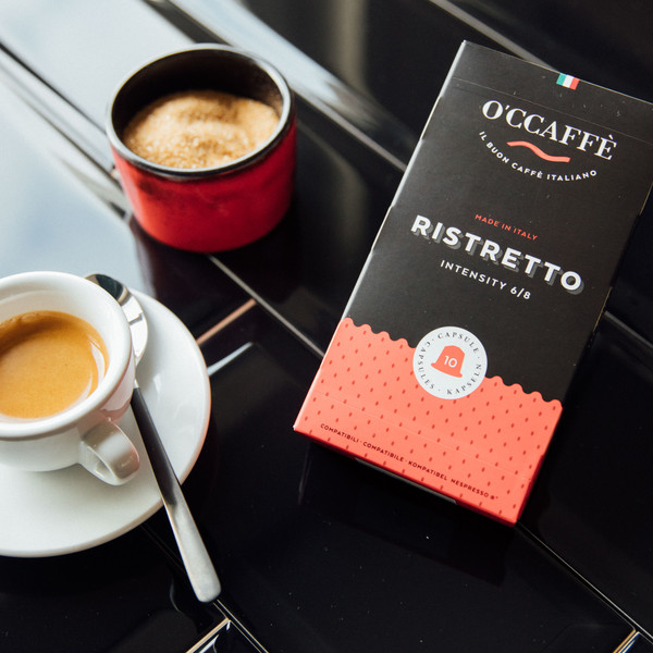 Изображение товара Кофе в капсулах O'ccaffe Ristretto стандарт Nespresso (10x5г)