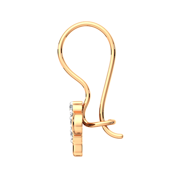 Изображение товара Серьги из розового золота ZORKA 3101588.14K.R.ZZ (с фианитами)