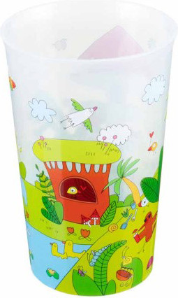 Изображение товара Стакан Пластишка Лесная сказка / 431317409 (зеленый)