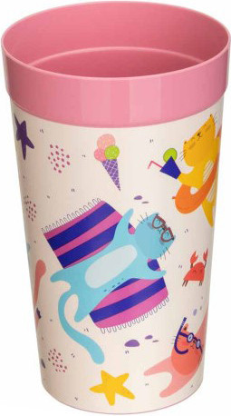 Изображение товара Стакан Пластишка 431322205 (розовый)