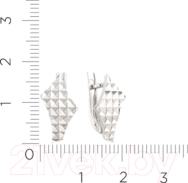 Изображение товара Серьги из серебра ZORKA 0300399.ZZ