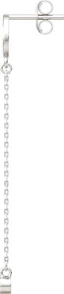 Изображение товара Серьги из серебра ZORKA 03101085.ZZ (с фианитами)