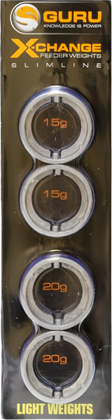 Изображение товара Грузило рыболовное Guru Slimline X-Change Feeder Spare Weight Light / GAD22