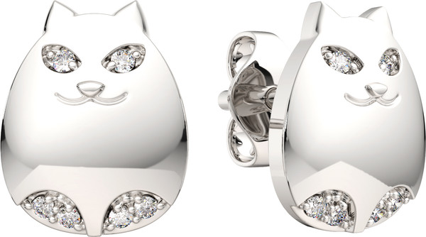 Изображение товара Серьги из серебра ZORKA 0310929 (с фианитами)