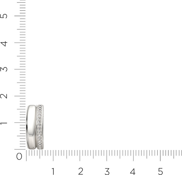 Изображение товара Серьги из серебра ZORKA 0310903.ZZ (с фианитами)