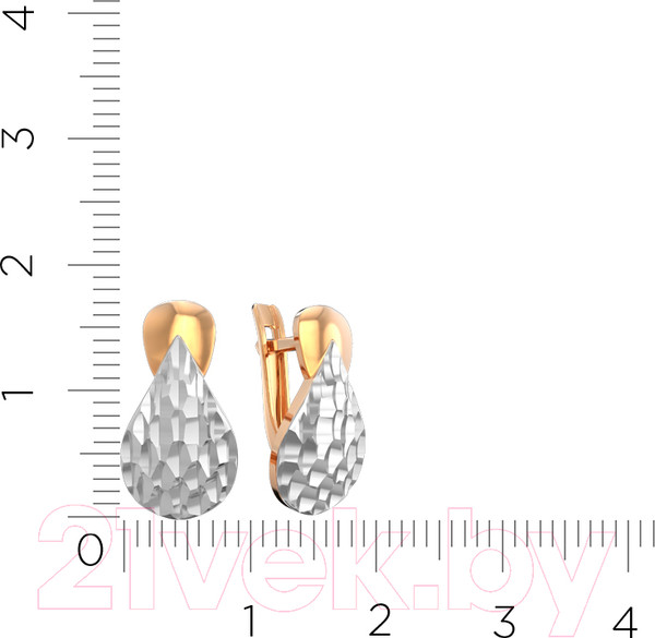 Изображение товара Серьги из розового золота ZORKA 300232.9K.R