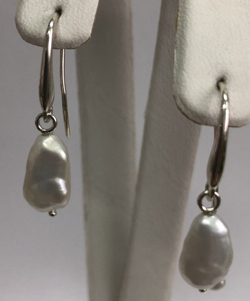 Изображение товара Серьги из серебра ZORKA 0310356 (с жемчугом)