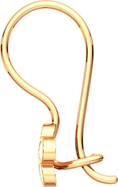 Изображение товара Серьги из розового золота ZORKA 310422А.9K.R (с фианитами)