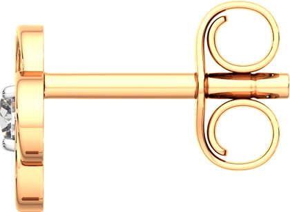 Изображение товара Серьги из розового золота ZORKA 310866.9K.R (с фианитами)