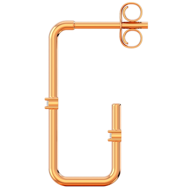 Изображение товара Серьги из розового золота ZORKA 310868.9K.R (с фианитами)