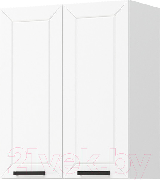 Изображение товара Шкаф навесной для кухни Mio Tesoro Альфа ШВ 600 (белый/холст белый)