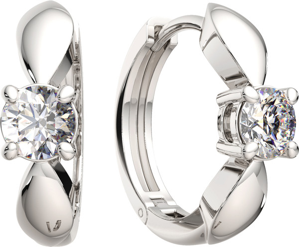 Изображение товара Серьги из серебра ZORKA 0310870.ZZ (с фианитами)