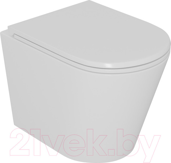 Изображение товара Унитаз подвесной D&K Venice DT1026016 (белый, сиденье микролифт)