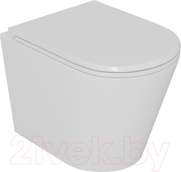 Изображение товара Унитаз подвесной D&K Venice DT1026516 (белый, сиденье микролифт)