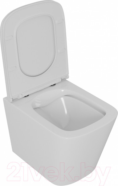 Изображение товара Унитаз подвесной D&K Berlin DT1436016 (белый, сиденье микролифт)