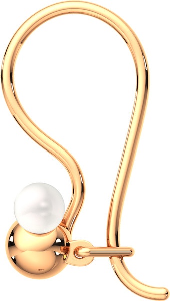 Изображение товара Серьги из розового золота ZORKA 310752.9K.R (с жемчугом)