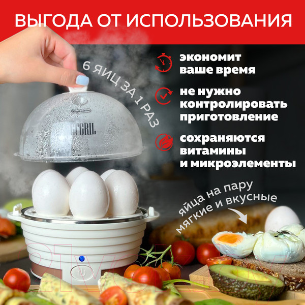 Изображение товара Яйцеварка GFGRIL GFS-3