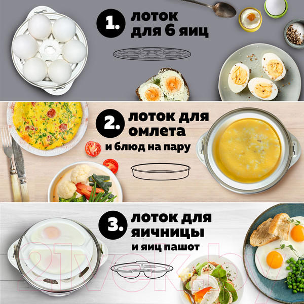 Изображение товара Яйцеварка GFGRIL GFS-3