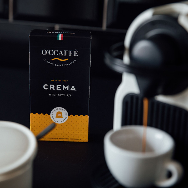 Изображение товара Кофе в капсулах O'ccaffe Crema стандарт Nespresso (10x5г)