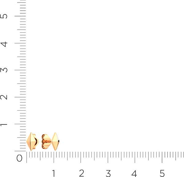 Изображение товара Серьги из розового золота ZORKA 300308.9K.R
