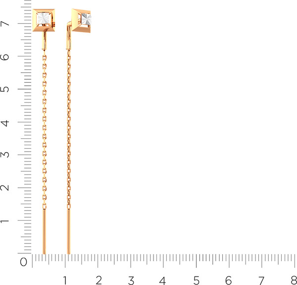 Изображение товара Серьги из розового золота ZORKA 300264.14K.R.ZZ 