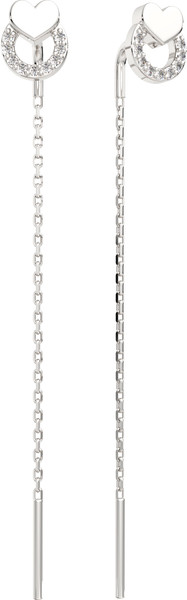 Изображение товара Серьги из серебра ZORKA 0310851.ZZ (с фианитами)