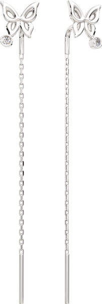 Изображение товара Серьги из серебра ZORKA 0310852.ZZ (с фианитами)