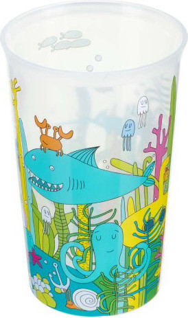 Изображение товара Стакан Пластишка Морской мир / 431317402  (голубой)