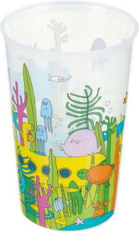 Изображение товара Стакан Пластишка Морской мир / 431317402  (голубой)