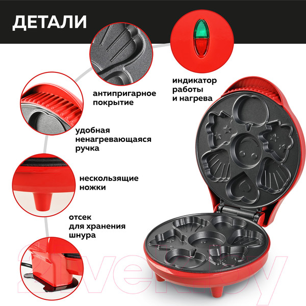 Изображение товара Вафельница GFGRIL GFW-032