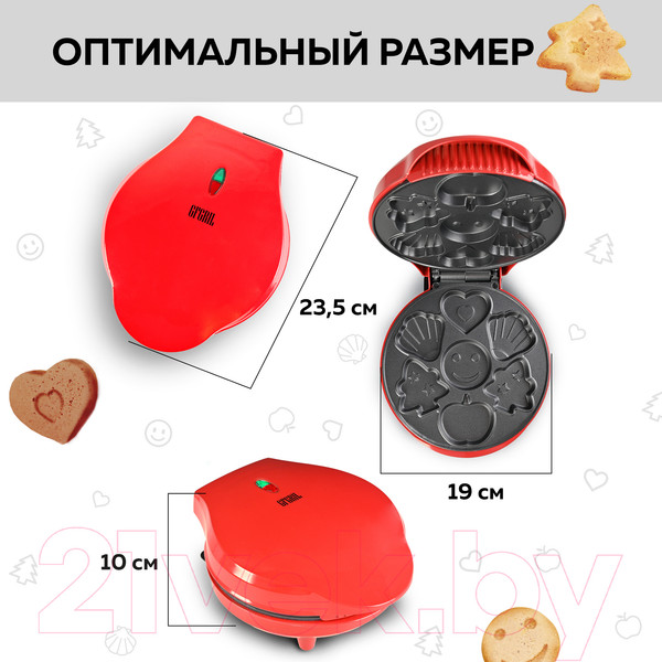Изображение товара Вафельница GFGRIL GFW-032