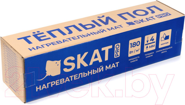 Изображение товара Теплый пол электрический Skat НТ МАТ PRO 180Вт/м2 9м.кв. 1620Вт