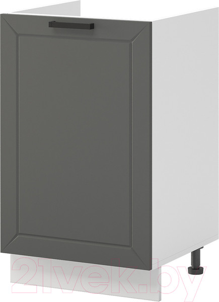 Изображение товара Шкаф под мойку Mio Tesoro Альфа ШНМ 500 (белый/холст вулкан)