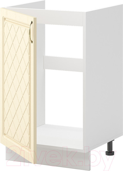 Изображение товара Шкаф под мойку Mio Tesoro Модена ШНМ 500 (белый/дуб ваниль)