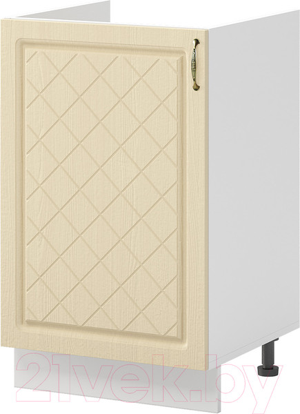 Изображение товара Шкаф под мойку Mio Tesoro Модена ШНМ 500 (белый/дуб ваниль)