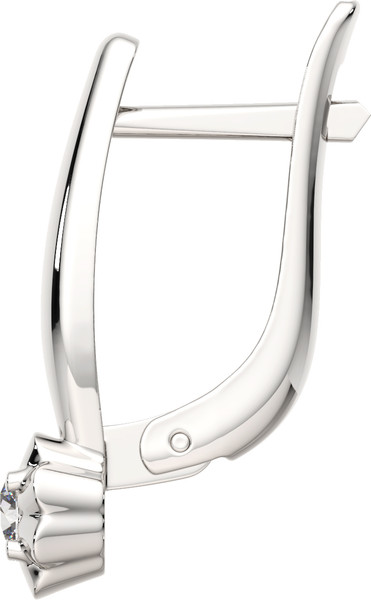 Изображение товара Серьги из серебра ZORKA 0310548 (с фианитами)