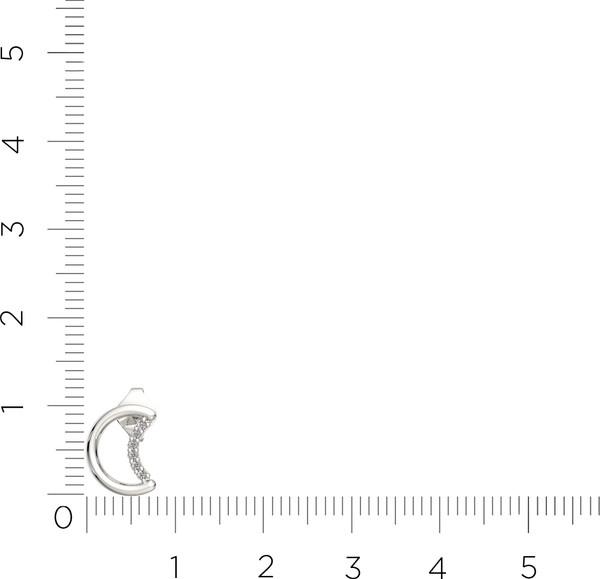 Изображение товара Серьги из серебра ZORKA 0310791.ZZ (с фианитами)