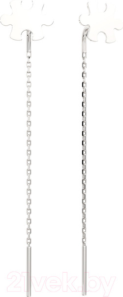 Изображение товара Серьги из серебра ZORKA 0390065.ZZ