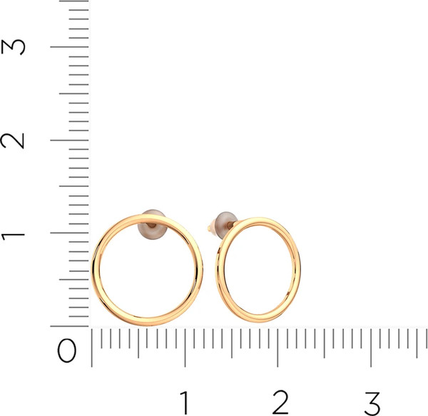 Изображение товара Серьги из розового золота ZORKA 300164S.9K.R