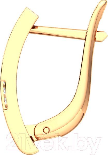 Изображение товара Серьги из розового золота ZORKA 310454-9K (с фианитами)